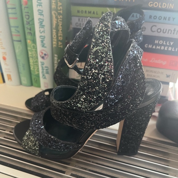 Glitter Jimmy Choo party shoes - Picture 4 of 4